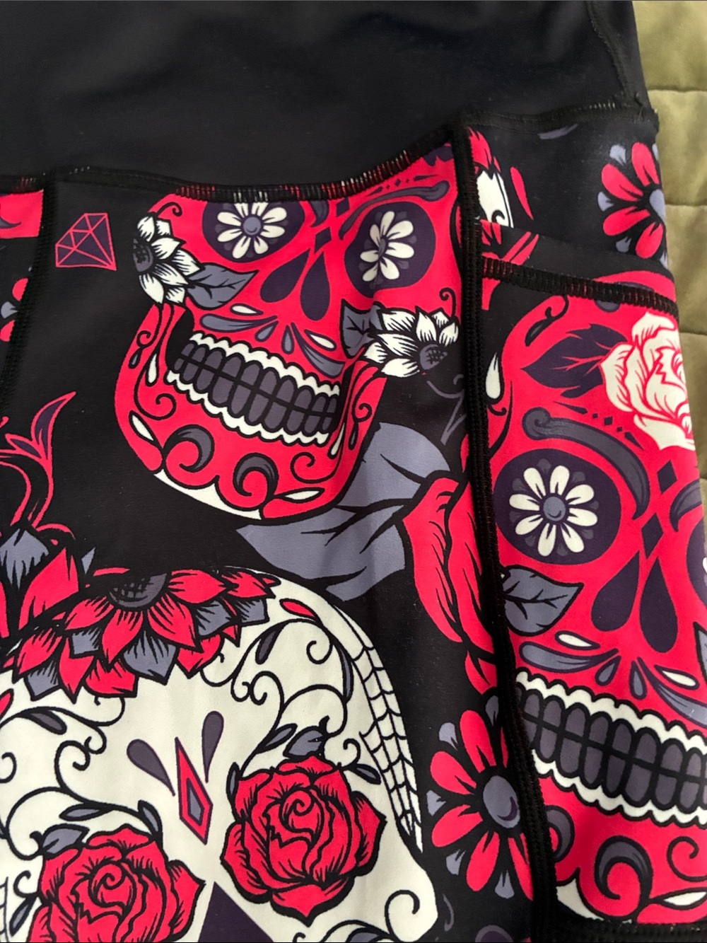 Constantly Varied Gear CVG Sugar Skull Leggings